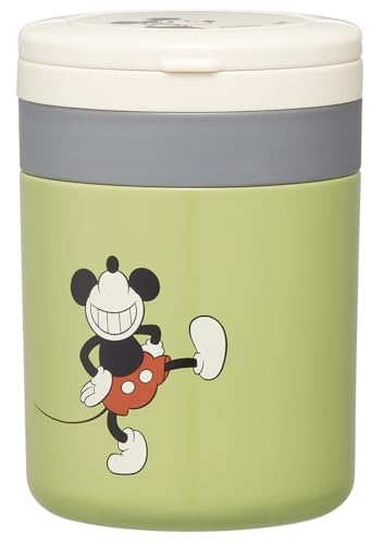 樂天商城 - スケーター(Skater) 保温 保冷 スープジャー 300ml 折りたたみハンドル付 抗菌 ディズニー ミッキーマウス LJFO3AG 送料無料