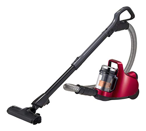 東芝 掃除機 サイクロン キャニスター型クリーナー コード式 軽量コンパクト トルネオミニ VC-C7-R グランレッド 送料無料