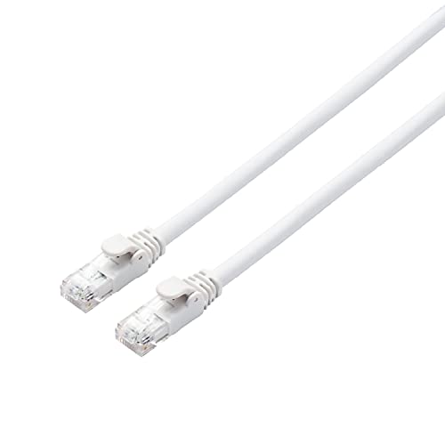 エレコム LANケーブル CAT6A 7m 爪折れ防止コネクタ スタンダード ホワイト LD-GPA/WH7 送料無料