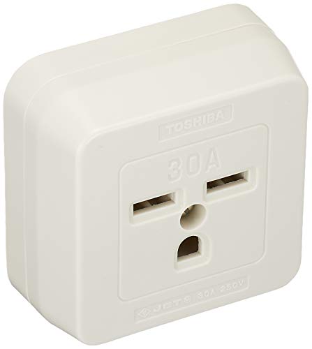 東芝ライテック 2P接地付30A露出コンセント DC2102E(W) 送料無料