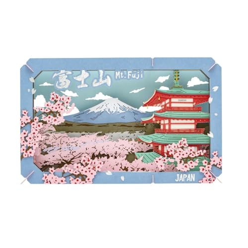 ペーパーシアター PT-L85 富士山と桜 送料無料
