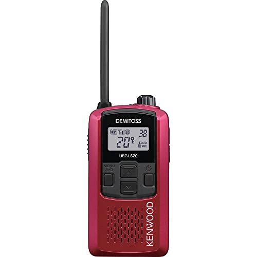 樂天商城 - JVCケンウッド 特定小電力トランシーバー UBZ-LS20 レッド デミトス (UBZ-LP20 後継機種) 送料無料