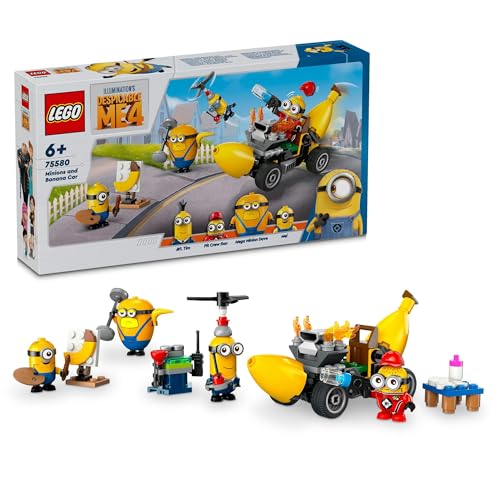 レゴ(LEGO) ミニオン ミニオンとバナナカー おもちゃ 玩具 誕生日 プレゼント ブロック 知育 女の子 男の子 子供 6歳 7歳 送料無料
