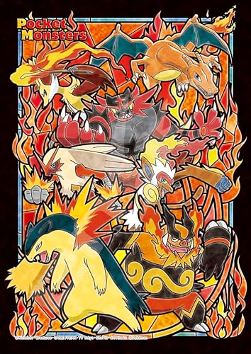 エンスカイ(ENSKY) ポケットモンスター TYPE:FIRE 18.2×25.7cm アートクリスタル ジグソーパズル 208ピース 送料無料