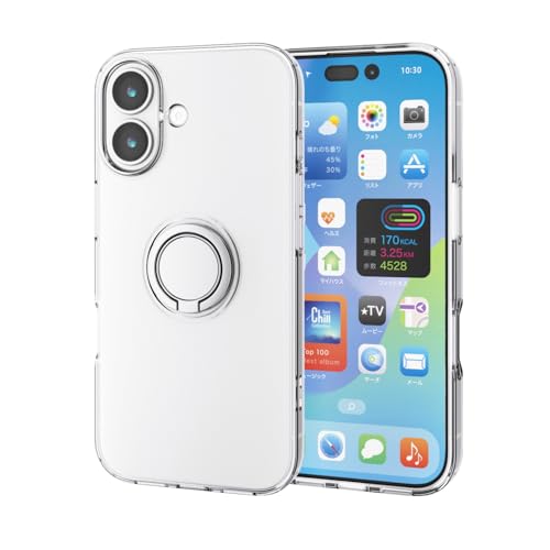 樂天商城 - エレコム iPhone 17 ケース カバー クリア 薄型 ソフト TPU 耐衝撃 衝撃吸収 リング付き ストラップホール付き シンプル 送料無料