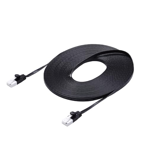乐天商城 - エレコム LANケーブル CAT6A 10m ツメが折れない 爪折れ防止コネクタ スーパーフラット ブラック ECLD-GFATBK10 送料無料