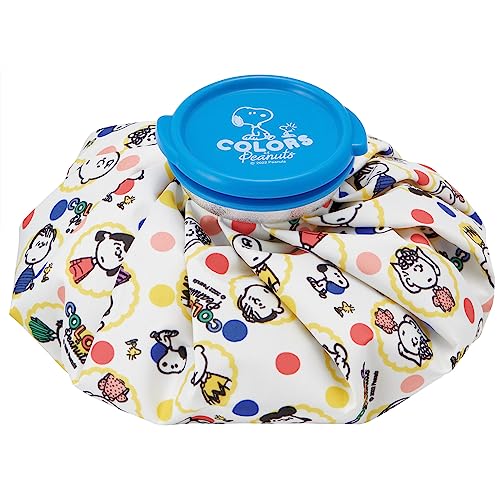 スヌーピー/直径21cm/ICB2-A・Color:スヌーピー・パッケージ個数:1・サイズ:直径21×高さ4.3cm・素材・材質:キャップ=ABS樹脂 パッキン=シリコーンゴム 口金=ポリプロピレン・アルミニウム 表地=ポリエステル 裏地=ポリ塩化ビニル・サイズ：直径21cm・原産国：中国商品紹介 氷をいれればすぐに冷やせて繰り返し使えるアイスバック 熱中症対策に、急な発熱に、スポーツ時のアイシングに 氷が入れやすい大きめ注水口 水漏れしにくいパッキン付き 直径21cm Mサイズ 使用上の注意 熱冷まし、腫れ、打撲、痛みの緩和
