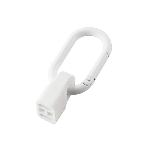 エレコム ケーブルホルダー カラビナ付 USB-C用 ホワイト EKCWCCC01WH 送料無料