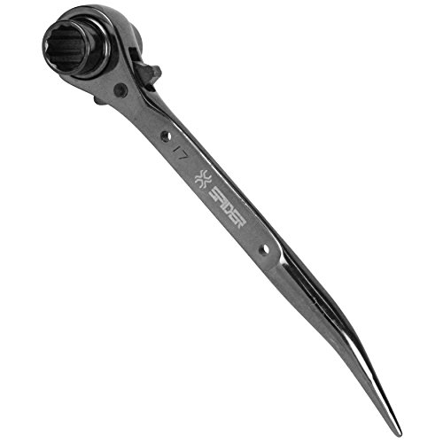 SK11(エスケー11) SPIDER 両口ラチェットレンチ 17×19mm ショートタイプ SPD-R1719S 送料無料