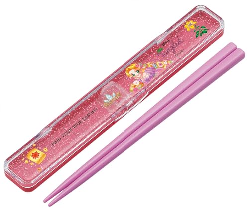 スケーター(Skater) 箸 18cm 箸箱 セット 抗菌 大人用 塔の上のラプンツェル 中川翔子 ディズニー プリンセス 日本製 A 送料無料