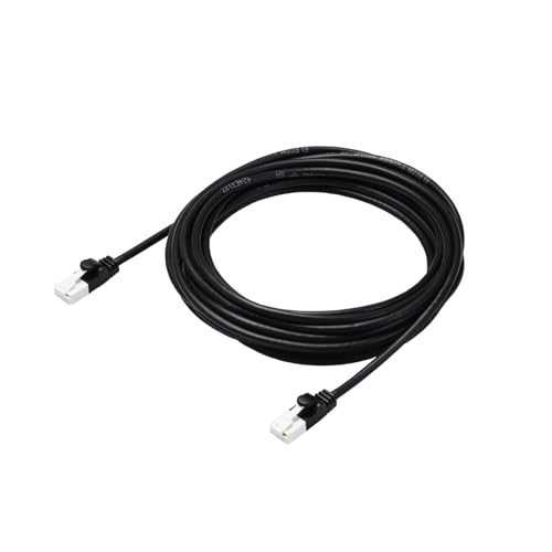 エレコム LANケーブル CAT6A 5m ツメが折れない 爪折れ防止コネクタ やわらか ブラック ECLD-GPAYTBK50 送料無料