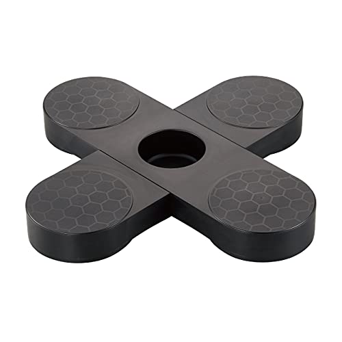 Belca(ベルカ) 日本製 すのこ タイヤパレット 幅70×奥行70×高さ7cm ブラック タイヤ収納 タイヤラック ..