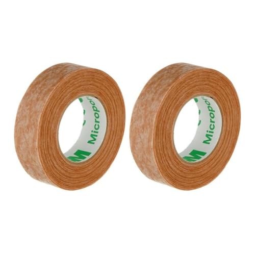3M マイクロポア スキントーン 12.5mm幅x9.1m 1533EP-0 　2巻セット 送料無料