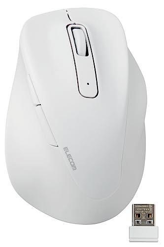エレコム マウス ワイヤレスマウス EX-G 無線2.4GHz 静音 Mサイズ 5ボタン 「AskDoctors評価サービス」認証 抗菌 送料無料
