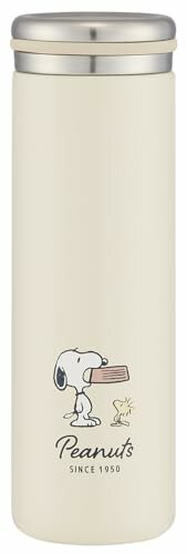 樂天商城 - スケーター(Skater) ステンレス マグ ボトル 水筒 450ml 保温 保冷 真空二重構造 スヌーピー バッジ STX5-A 送料無料