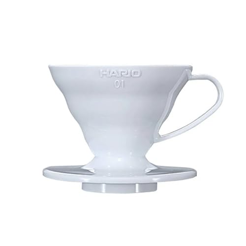 HARIO (ハリオ) V60 01 透過 コーヒードリッパー ホワイト コーヒードリップ 1~2杯用 VDR-01-W 送料無料