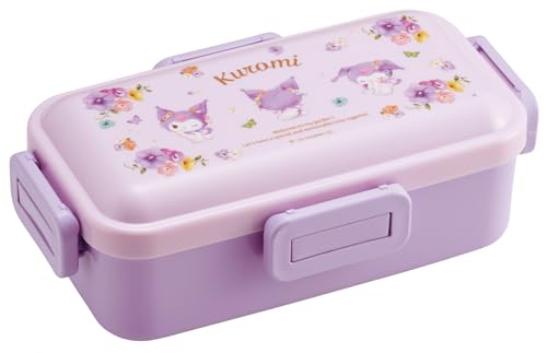 スケーター(skater) 弁当箱 ふわっと盛れる ランチボックス 530ml 日本製 サンリオ クロミ パステルビビットな水彩花柄 女 送料無料