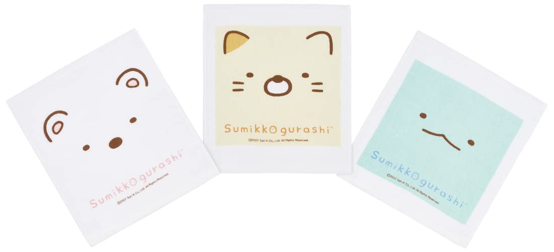 かわいい3P/縦32×横29cm/OAC1T-A・Color:3P・パッケージ個数:1・サイズ:縦32×横29cm・素材・材質:綿100%・セット内容・付属品:3枚セット・原産国:中国お食事の時などにあると便利なおしぼりの3枚セット 遠足や運動会などの行楽にも最適 普段使いのハンカチとしても便利 人気キャラクターからおしゃれでシンプルなベーシック柄まで 様々なデザインの製品をラインナップしている スケーター 社製