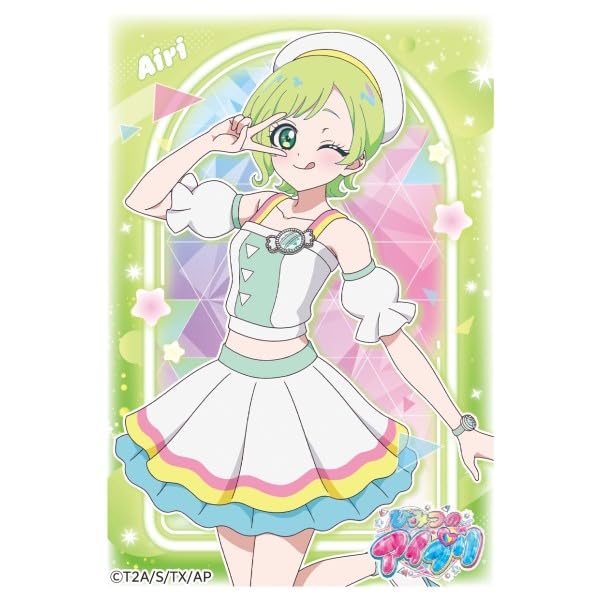 ひみつのアイプリ キャラクタースリーブミニ ENS-06 三ツ葉アイリ パック 送料無料