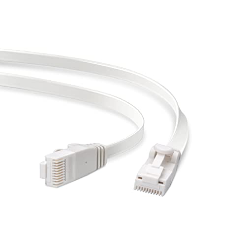 エレコム LANケーブル CAT6A 1m ツメが折れない 爪折れ防止コネクタ スーパーフラット ホワイト LD-GFAT/WH10 送料無料