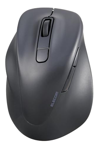 エレコム マウス ワイヤレスマウス 静音 Bluetooth EX-G 2023年モデル 左手用 Mサイズ 5ボタン マルチペアリング 送料無料