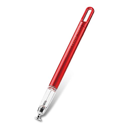 エレコム タッチペン 【 パズルゲーム専用 】 ディスクタイプ スマホ/タブレット 対応 レッド P-TPGDPZ..