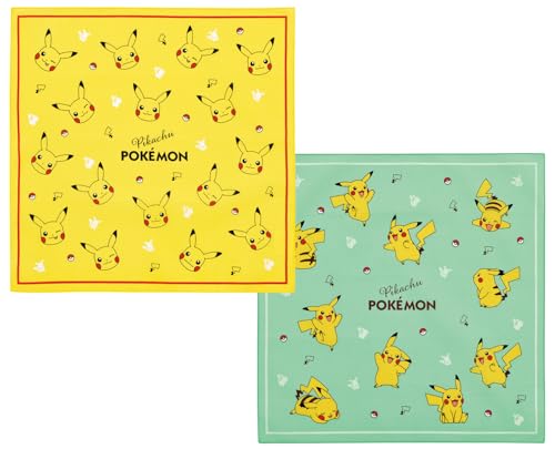 スケーター(Skater) 子供用 お弁当 ランチクロス 2枚 セット 日本製 ポケモン ピカチュウ KB4WN-A 送料無料
