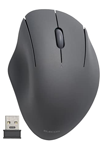 エレコム マウス ワイヤレスマウス SHELLPHA 無線2.4GHz 静音 抗菌 3ボタン ブラック M-SH10DBSKBK 送料無料