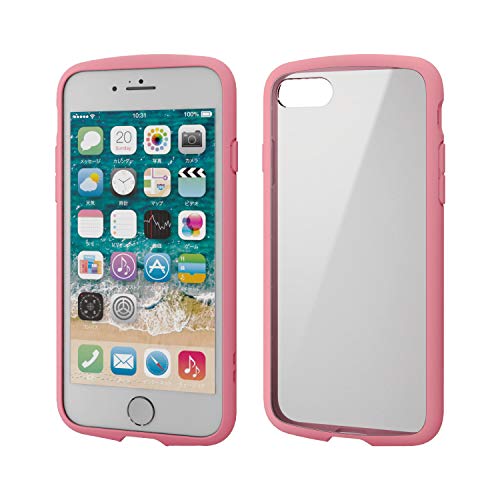 樂天商城 - エレコム iPhone SE 第2世代 2020 / 8 / 7 対応 ケース 耐衝撃×フレーム TOUGH SLIM LITE [背面 送料無料