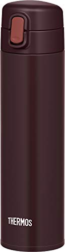 Rakuten - サーモス 水筒 真空断熱ストローボトル 450ml ブラウン 保冷専用 FJM-450 BW 送料無料