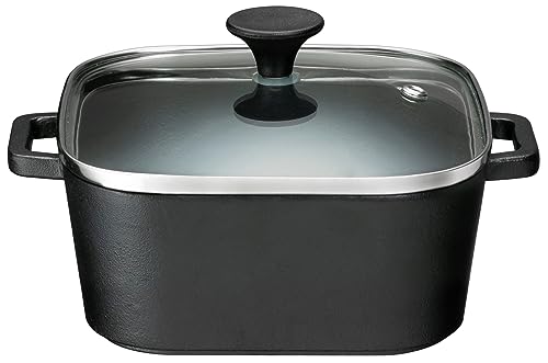 イシガキ産業 イシガキ 鉄鋳物 約幅18.5×奥行14.5×高さ9.5m 容量約980ml IH対応 デリッシュ・ライフ COLOスクエ 送料無料