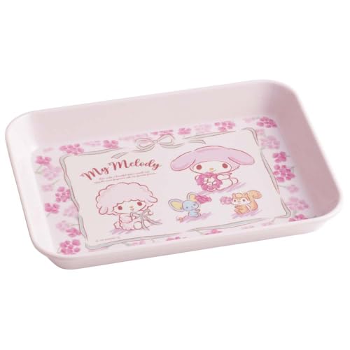 スケーター(skater) 小皿 メラミン ミニ プレート システム 食器 L トレー 皿 プレート 22.2cm×16.2cm サンリ 送料無料