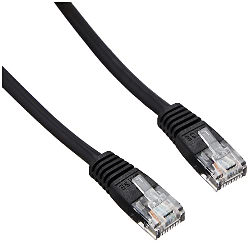 ELECOM LANケーブル CAT5E スタンダードタイプ ヨリ線ストレート 5m ブラック LD-C...