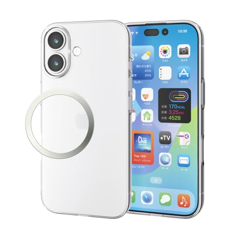 樂天商城 - エレコム iPhone 17 ケース カバー クリア 薄型 0.7mm マイクロドット加工 TPU メタルステッカー付属 クリア PM- 送料無料