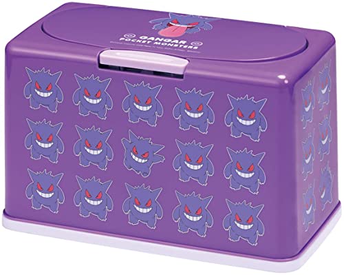 スケーター(Skater) 抗菌 マスクストッカー リフトアップ式 ポケットモンスター ゲンガー 23 約60枚収納 MKST1NAG- 送料無料