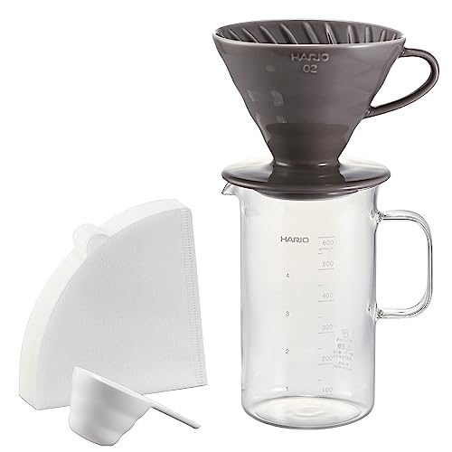 Coffee Kettles - HARIO(ハリオ) ビーカーサーバー&ドリッパーセット クラフツサイエンス 実用容量600ml 1~4杯用 日本製 BVD-3012- 送料無料