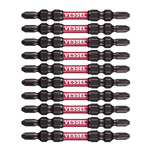 樂天商城 - ベッセル(VESSEL) サキスボ スリム トーションビット 両頭 +2×φ4.5×65mm 10本組 SDT10P2065F 送料無料
