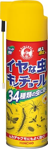 イヤな虫キンチョール ムカデ アリ カメムシ 駆除 浸入 防止 450ml 殺虫剤 スプレー 送料無料