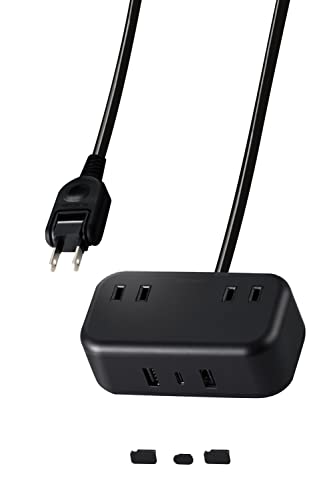 Audio Tapes , Disks - エレコム 電源タップ 雷ガード USBタップ 1.5m 2個口 USB 32W [ USB-A 2ポート/ USB-C 1ポート ] 卓 送料無料