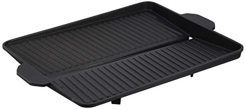 イシガキ 焼肉プレート ブラック 幅37×奥行26×高さ4.2cm 角型 おいしさ特選便 ヘルシー 焼肉グリル カ..