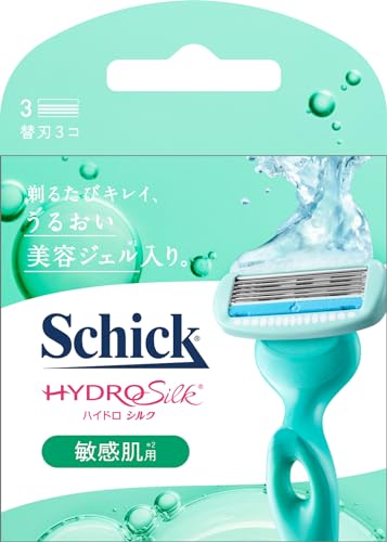 Schick(シック)ハイドロシルク 敏感肌用 替刃(3コ入) カミソリ 送料無料