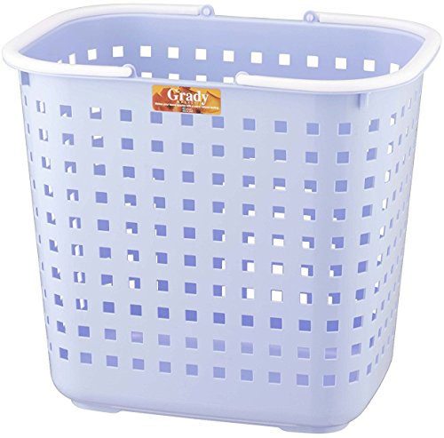 アスベル ランドリーバスケットL 「グレディー」 ブルー 送料無料