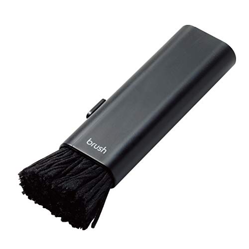 エレコム クリーナー ブラシ 除電ブラシ 帯電防止繊維 コンパクト 収納タイプ すきま用ブラシ付き 毛質 2WAY ウォッシャブル ブラ 送料無料