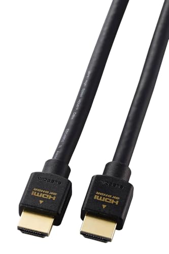エレコム HDMI ケーブル 3m ウルトラハイスピード 8K/60Hz 4K/120Hz 48Gbps 超高速 【Ultra High 送料無料