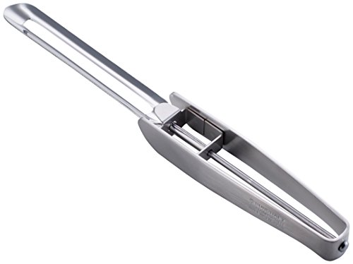 サンクラフト タテ型 ピーラー 皮むき 日本製 ロングピーラー +プラス 安全ケース付 SSK-09 シルバー 送料無料