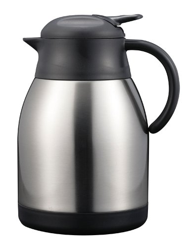 パール金属 ポット 卓上ポット テーブルポット 1.5L ステンレス製 保温 保冷 サテン イーシス2 H-6312 送料無料