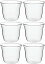 iwaki(イワキ) 耐熱ガラス スイーツカップ パフェ 240ml ×6個セット KBT944 送料無料