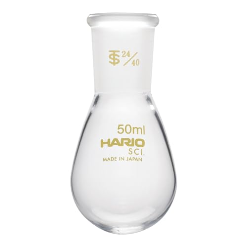 ハリオ(Hario) 共通摺合せなすフラスコ 50mL TS24/40 NFJ-50-24.40-SCI 送料無料