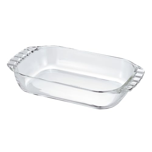 HARIO(ハリオ) 日本製 耐熱ガラス製 トースター皿 900ml BUONO kitchen HTZ-90-BK クリア 送料無料