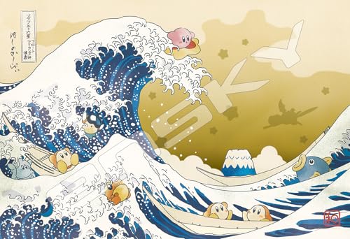 エンスカイ(ENSKY) ジグソーパズル 星のカービィ プププ三十六景 フロートアイランズ沖浪裏 300ピース (300-ML01) 送料無料...